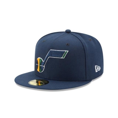 Utah Jazz Gorra | New Era NBA Team Color 59fifty Fitted Cap Mexico - Azules